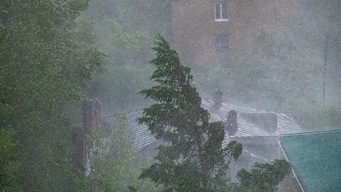 Снится ураган дождь