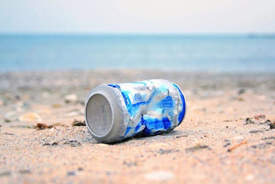 Beach clean. Clean Beach slogan. Garbage Water.