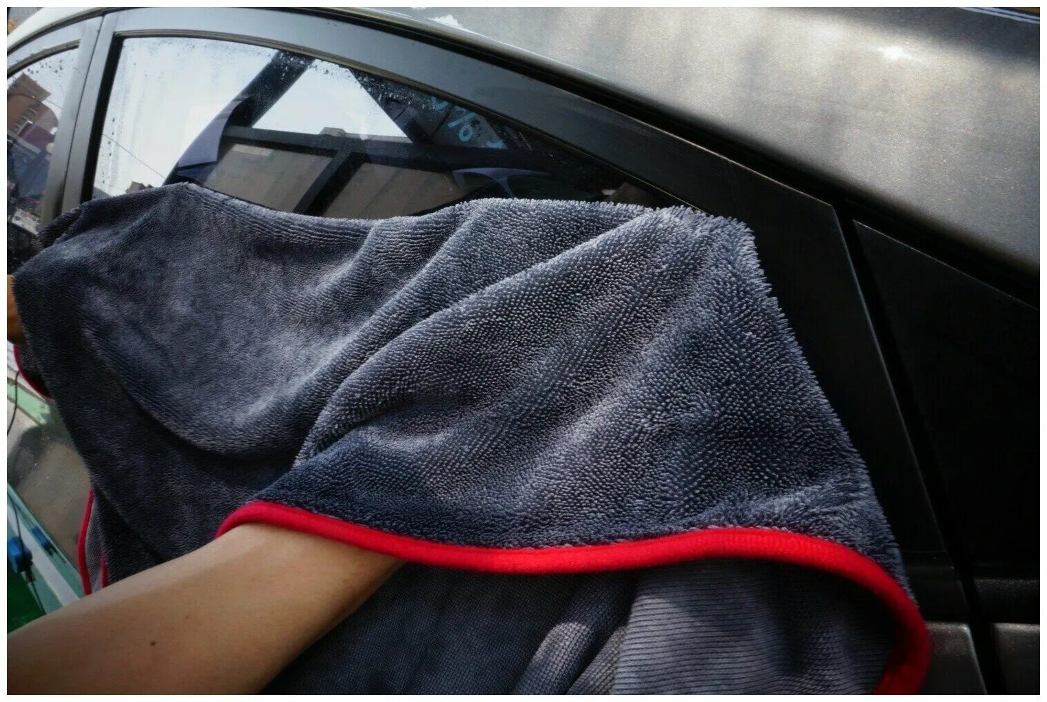 PURESTAR Twist Drying Towel, 50х60см. Микрофибровое полотенце для автомобиля. Микрофибра для автомобиля. Микрофибра для сушки автомобиля. Полотенце для сушки авто