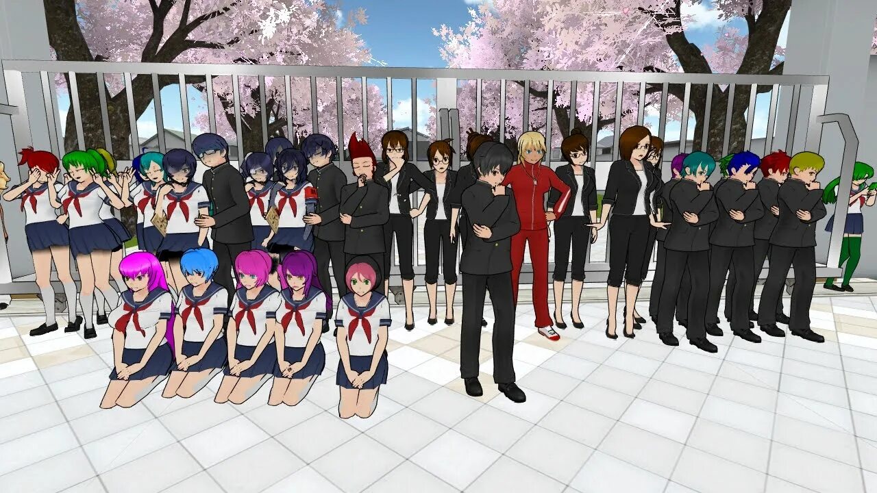 Включи yandere simulator. Студенческий совет Яндере симулятор. Pose Mode Яндере симулятор. Школьный совет Яндере симулятор. Директор школы Яндере симулятор.