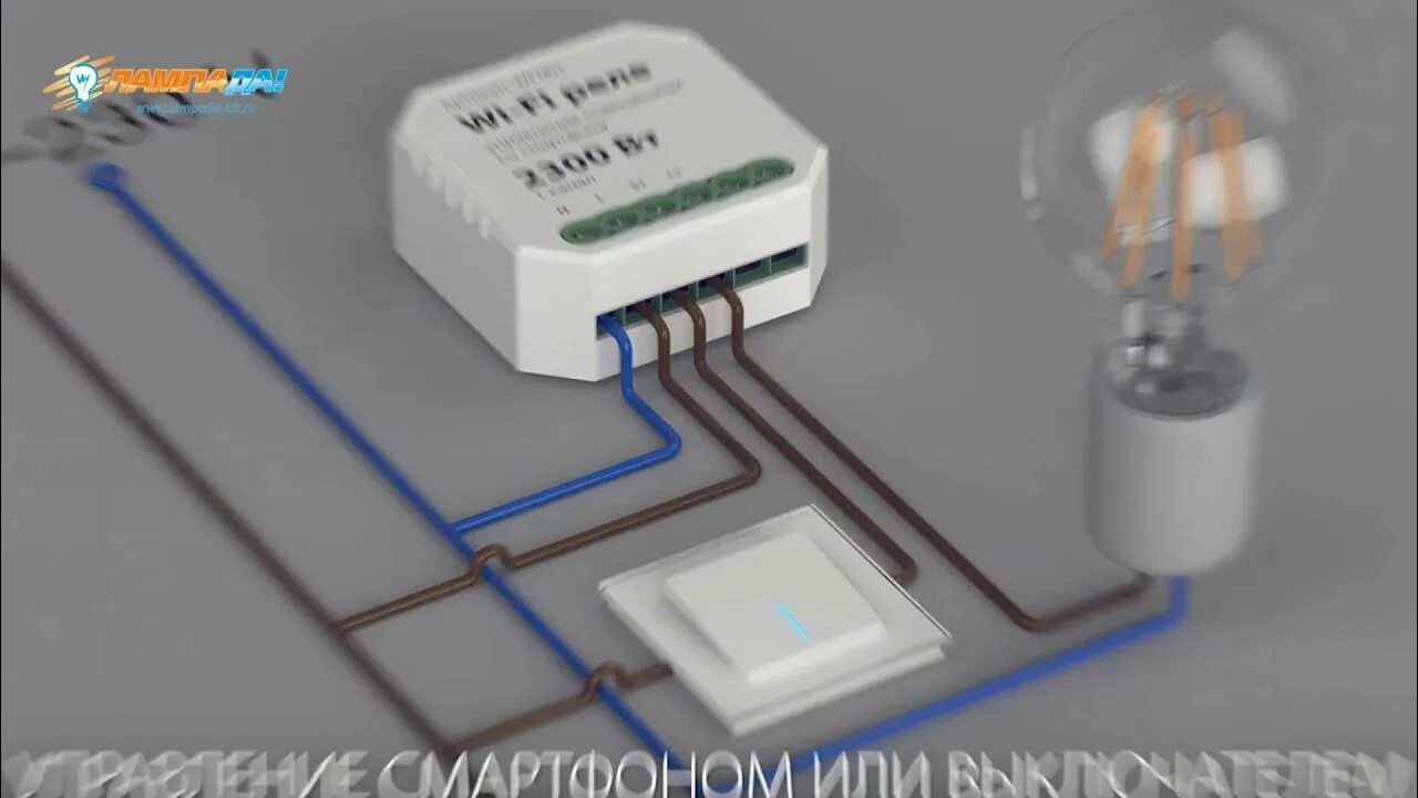 Wi-Fi реле 2 канала х 1150 Вт wf002 wifi - YouTube