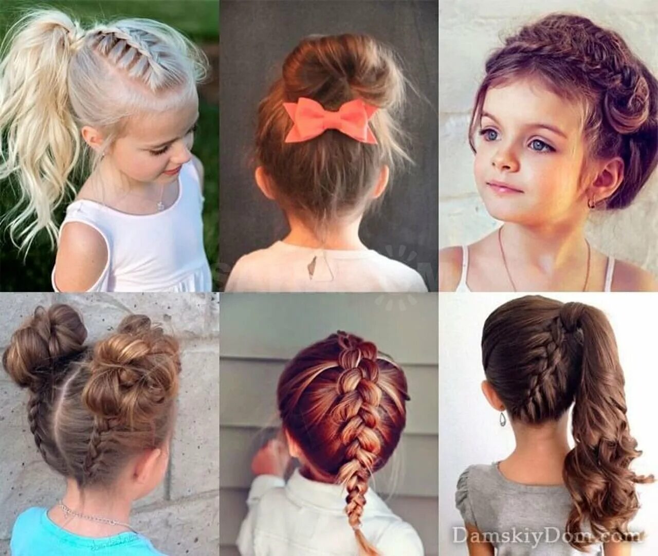 красивые и быстрые прически для девочек. красивые и быстрые прически для девочек. красивые причёски для девочек. прическа на длинные волосы девочке быстро. прически в школу.