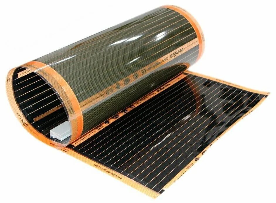 Пленочный теплый пол slim heat. Кв. Пленка нагр. Пленка нагревательная 1000 мм х 100 м (220 вт/кв. Пленочный ик пол.