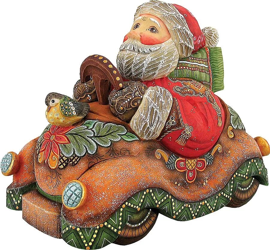 Дед мороз подарки игрушки. Елочная игрушка дед Мороз. Керамические игрушки на елку. Новогодняя игрушка в народном стиле. Деревянные игрушки на елку дед Мороз.