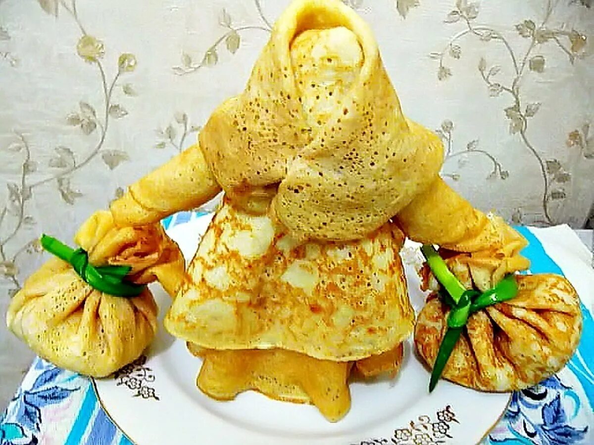 Как красиво оформить блины