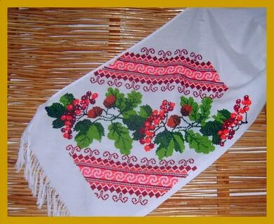 Рушник вышила