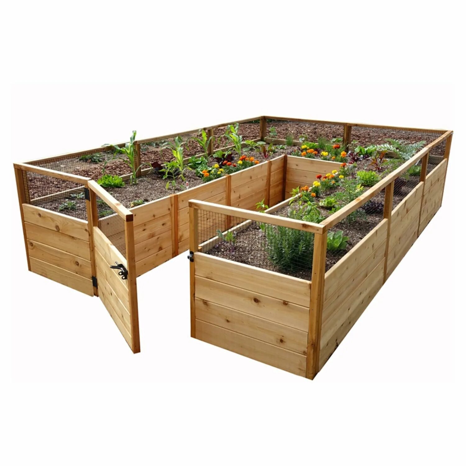 Грядка 6 метров. Тавор грядки. 8x12 raised Garden Bed. Высокие грядки. Огород в ящиках.