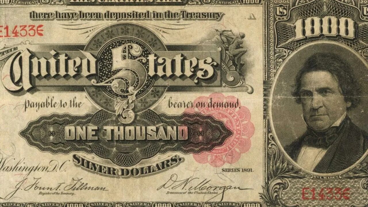 Доллар на 19.02 2024. Банкноты США 19 века. Банкноты долларов США 19 века. Американские доллары купюры 19 века. Старые банкноты США.