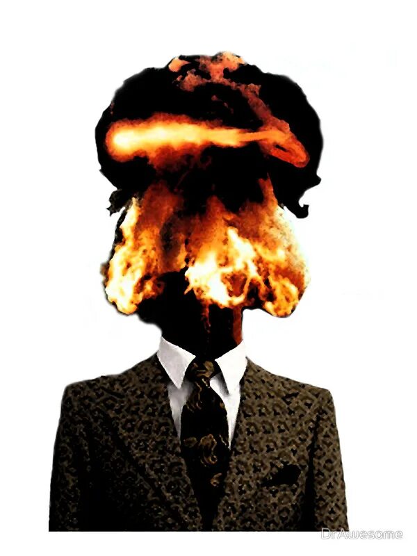 Русские взрыв мозга. Ядерный взрыв в голове.