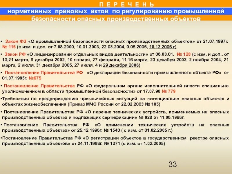 Постановление рф 2568. Закон о промышленной безопасности. Промышленная безопасность опасных производственных объектов. Опасные производственные объекты. Класс опасности опасных производственных объектов.