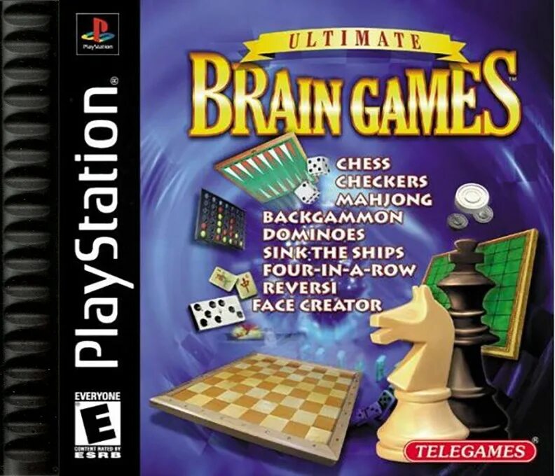 Ultimate Brain games ps1. Сборник игр ps1. Логические игры на плейстейшен. PSX игры. Ultimate games ru