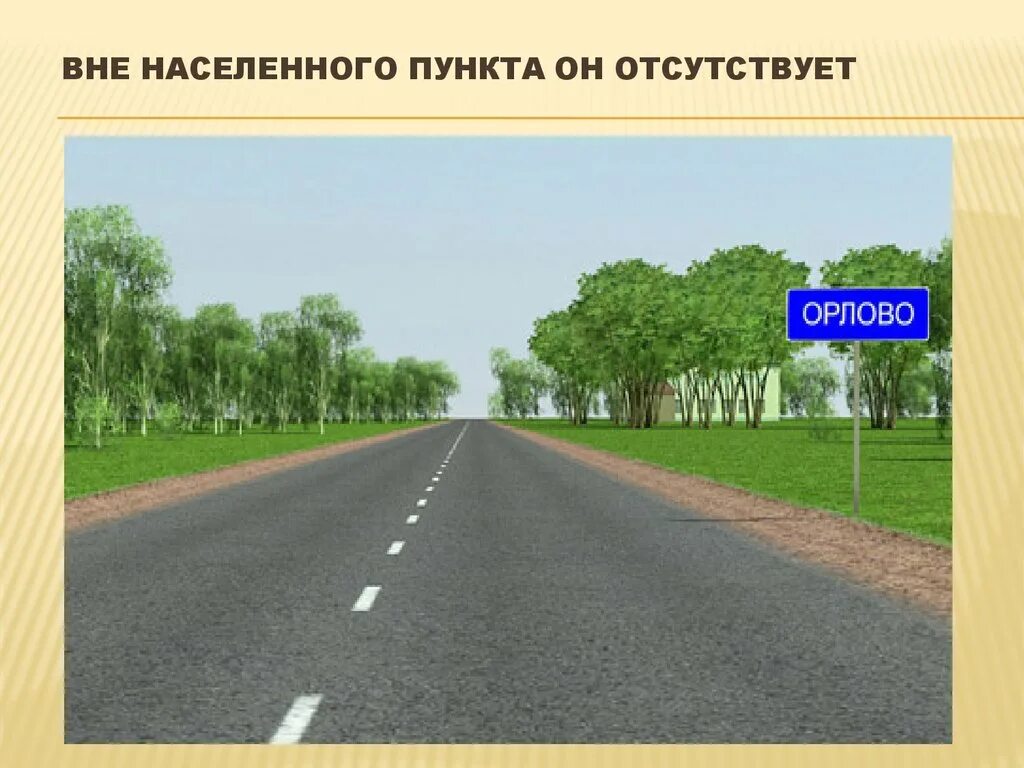 Населенный пункт 8. Дорога вне населенного пункта. Дорога в населенном пункте. Элементы дороги в населенном пункте. Знак вне населенного пункта.