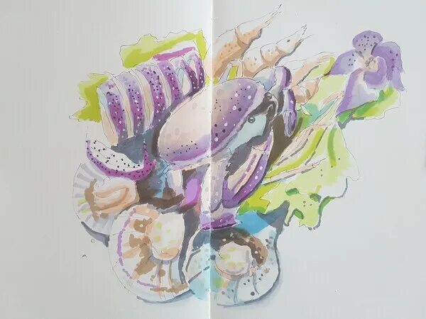 Школа вероники калачевой. Школа калачевой. Школа калачевой. Книги по акварели. Картины вероники калачевой.