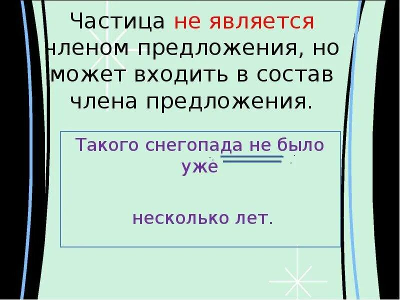 Давай является частицей. Частица является членом предложения. Частица не является членом предложения. Является ли частица не членом предложения. Является ли частица членом предложения.