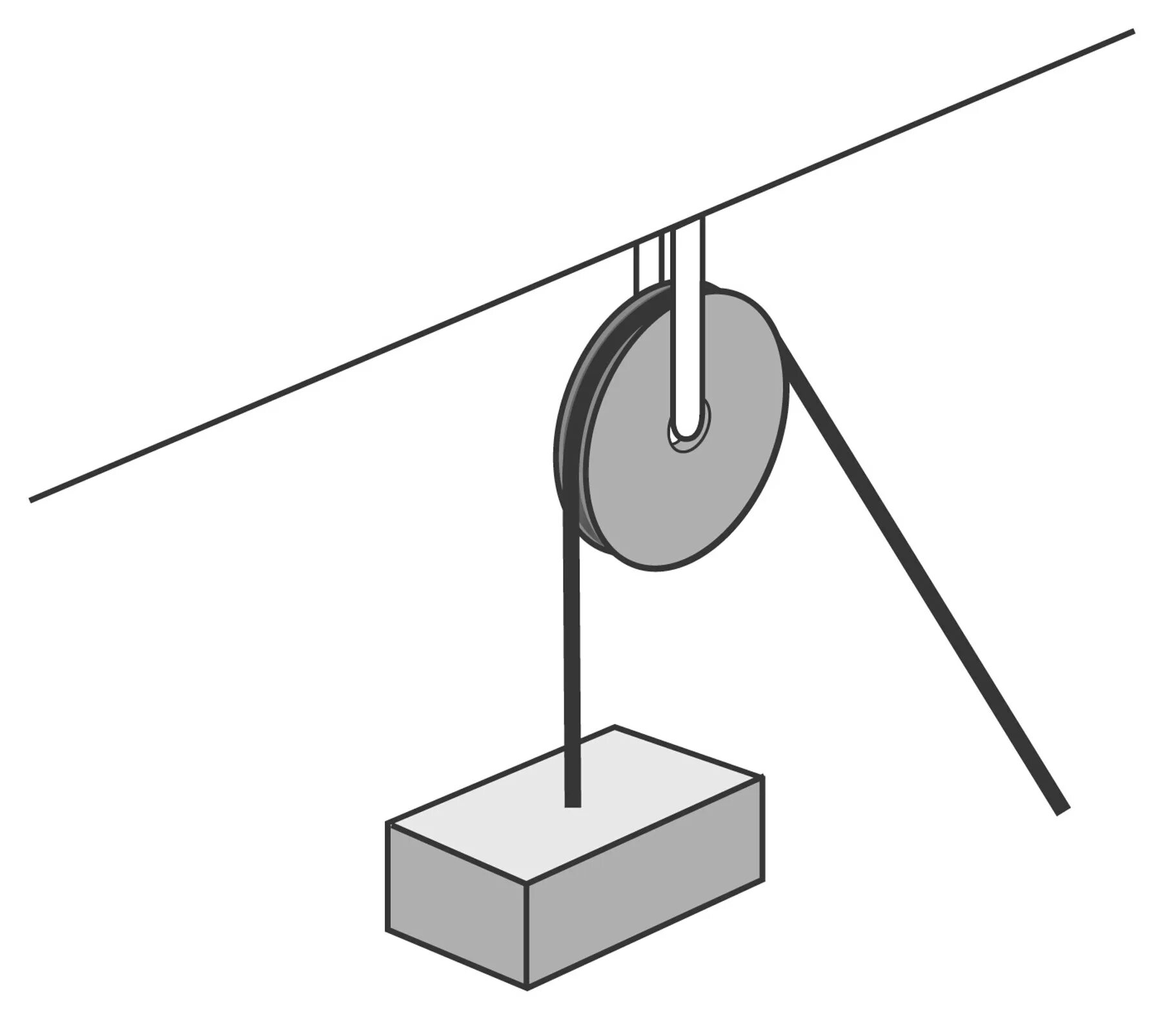 Поднятие груза на рычаге. Рычаг для подъема груза. Блок для подъема груза схематично. Ось вращения рычага. Схемы натяжки блоков Pulley.