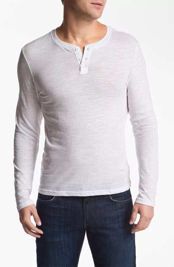 Хенли купить. Логслив Хенли. Long Sleeve Henley OSTIN. Henley long Sleeve. Футболка Хенли белая с длинным рукавом.