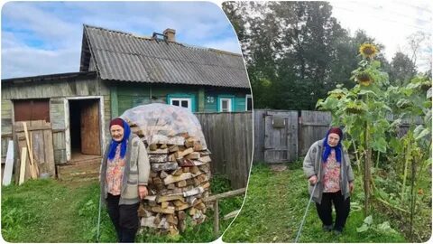 Для отопления сельского дома бабушка
