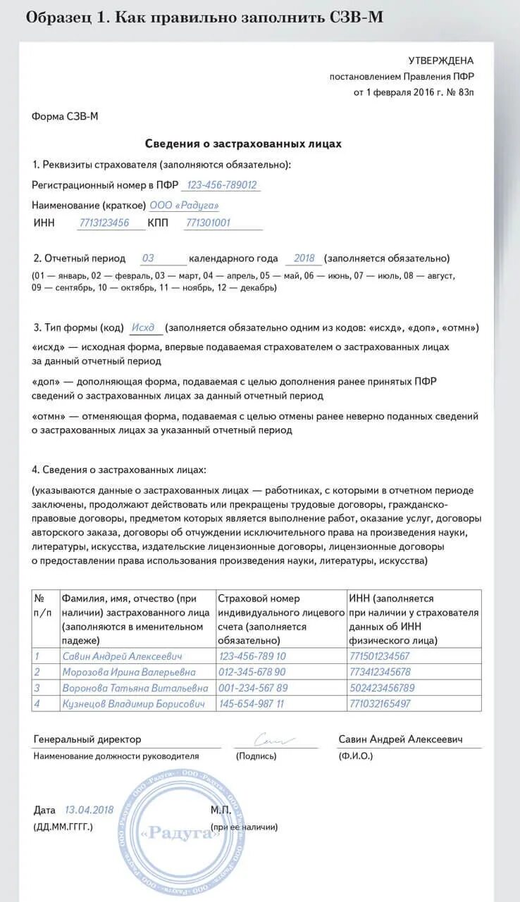 Как сдавать дополняющую сзв м. Возражение на акт по сзвм. возражение в пенсионный фонд образец. образец возражений на акт пенсионного фонда.