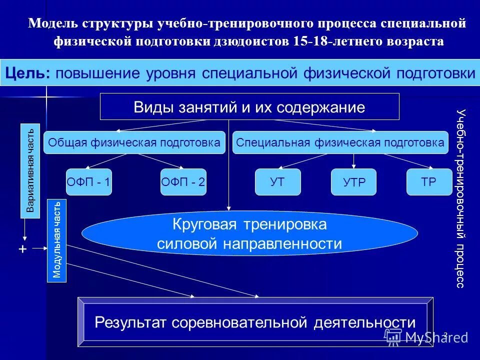 Методика специальной подготовки