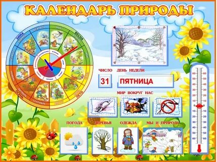 Первый календарь природы для территории башкортостана