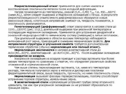 Рекристаллизационный отжиг