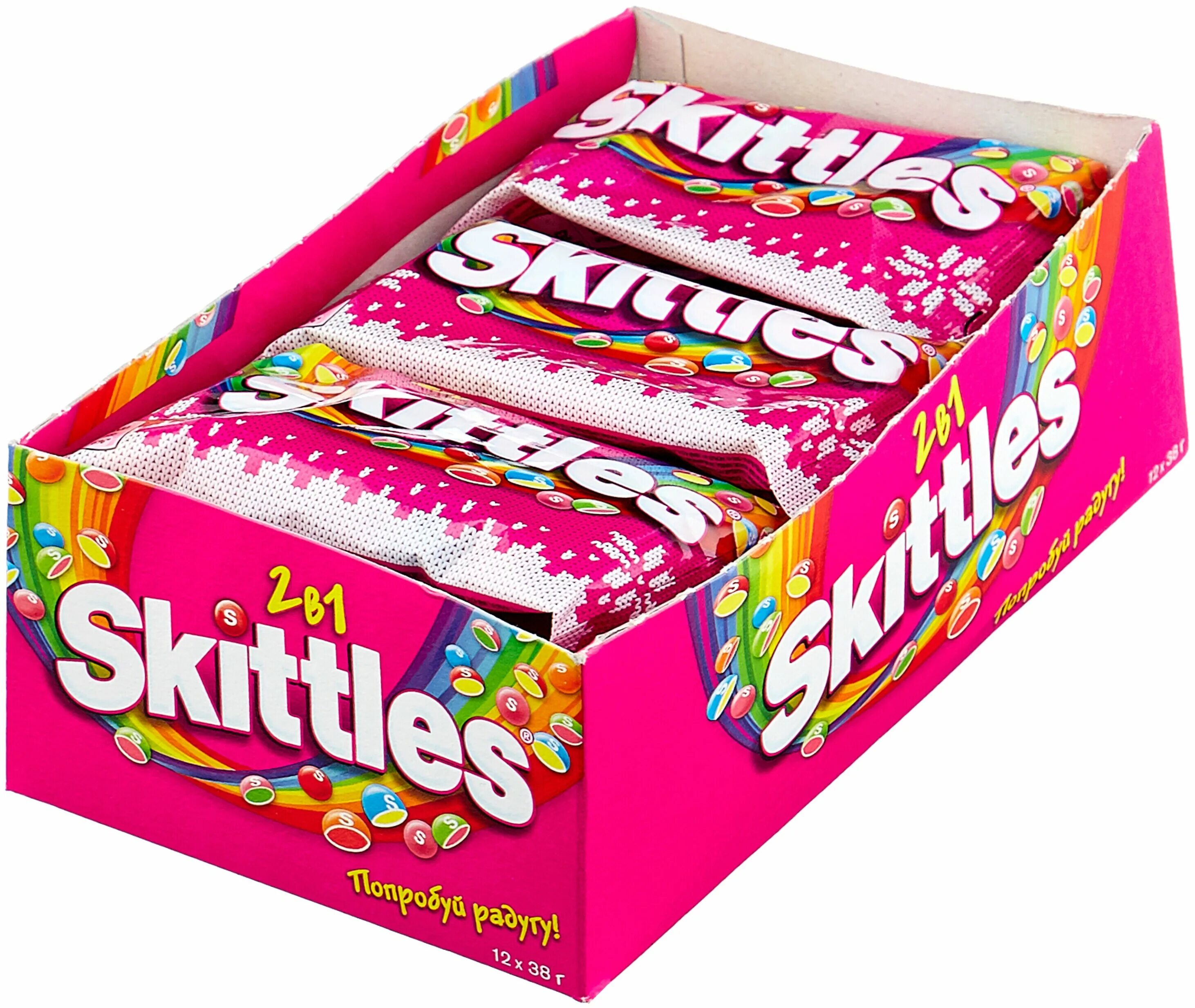 скитлс 2 в 1. скитлс 2в1 розовый. драже 2. скитлс драже 38г/12*12 2 в 1. мармеладное драже тутти-фрутти.