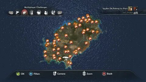 Test drive unlimited 2 карт