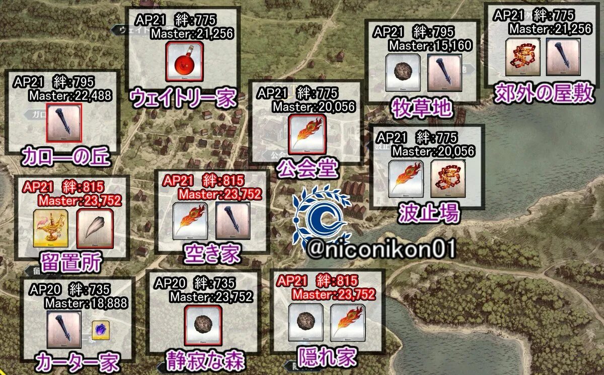 Fate Salem Map.