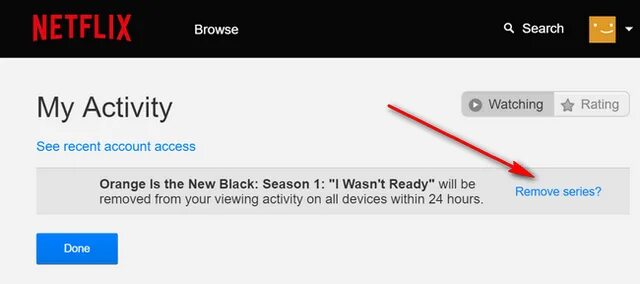 How to delete history. Netflix history.