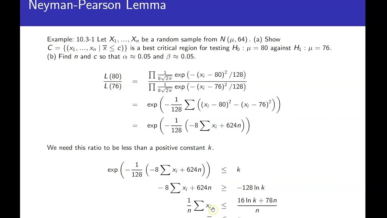 Лемма пирсона. Neyman pearson lemma example. тест пирсона.