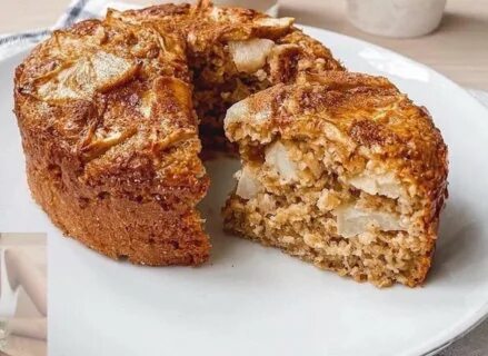 Шарлотка из овсяной