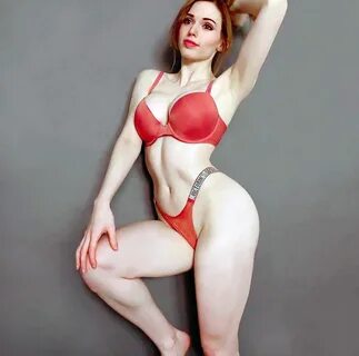 Amouranth Nude and Big Boobs Photos.