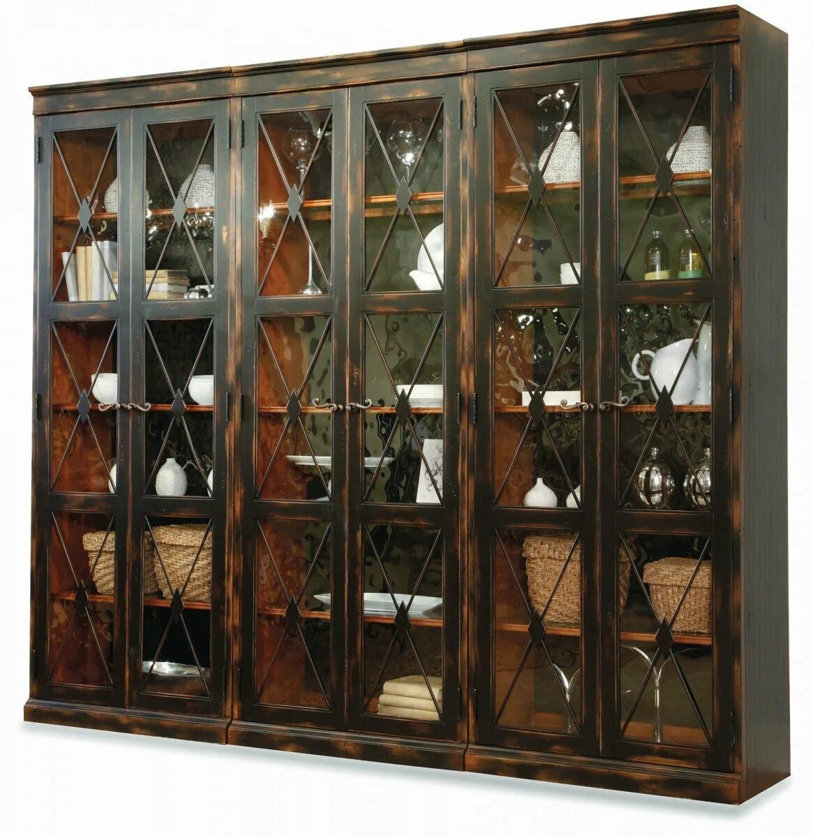 John Richard витрина Black Satin Cabinet EUR-04-0478. Витрина Curio Hyde Park. Книжный шкаф. Шкафы книжные со стеклом массив. Витрина массив