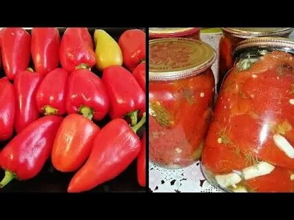 Приготовить вкусный перец на зиму