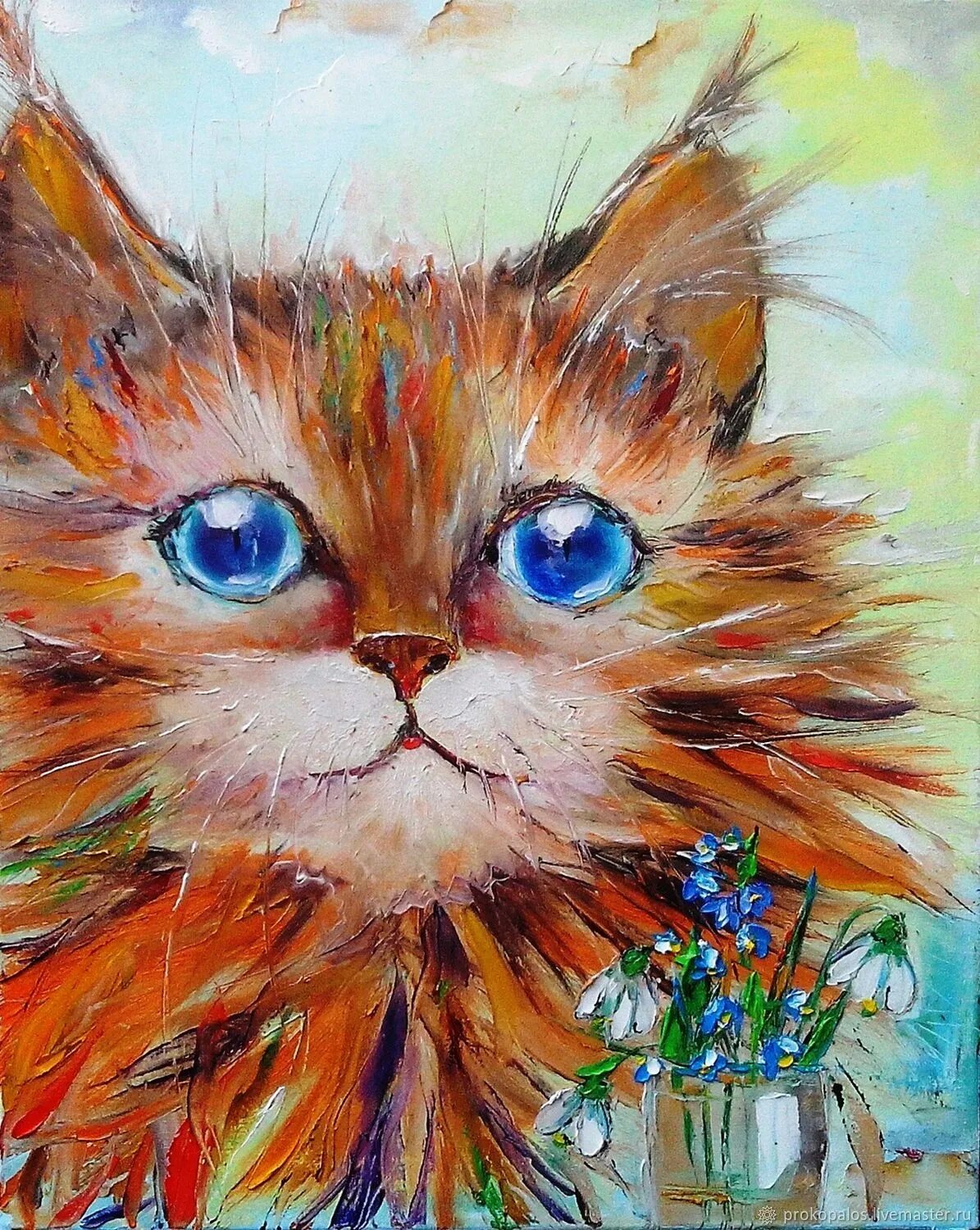Кот масляными красками. Ким хаскинс картины. коты маслом. кошки в живописи. кошки живопись маслом.