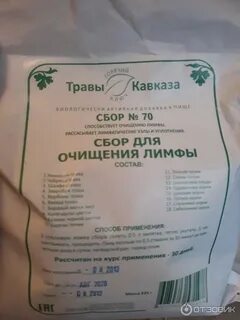 Лимфа сбор травяной