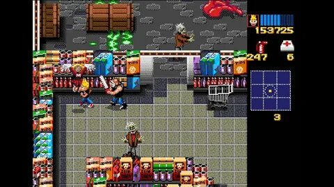 Zombies ate my neighbors sega