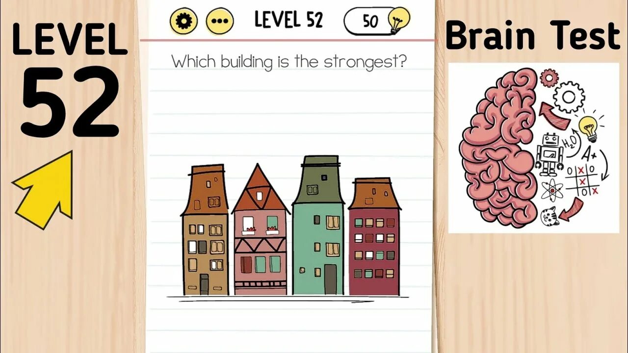 Brain 52. Брейн тест 52 уровень. Уровень 52. 52 Уровень KIDECATS.