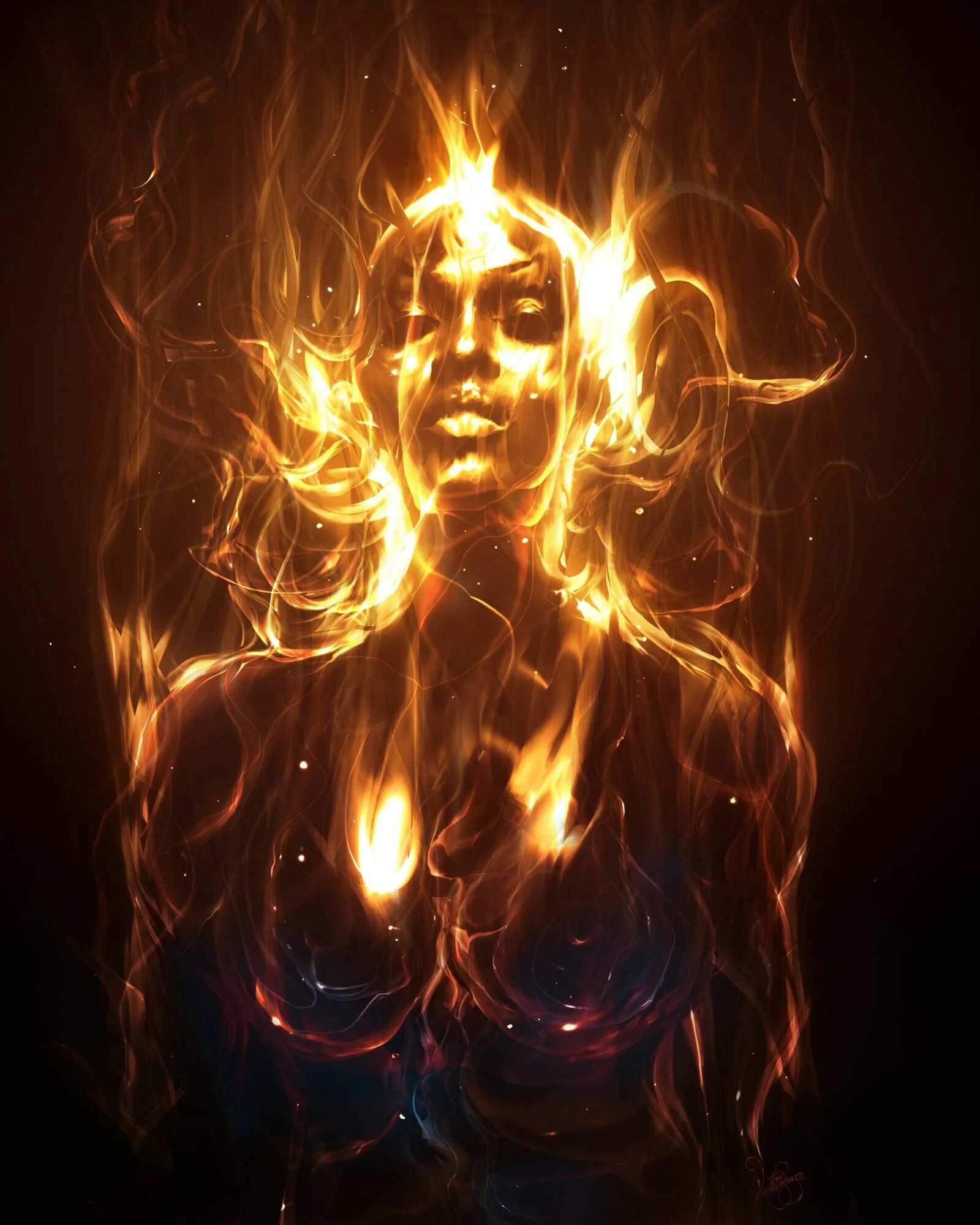 Шаман в моей душе горит. Женщина огонь. Огненная девушка. Девушка пламя. Красивая девушка в огне.