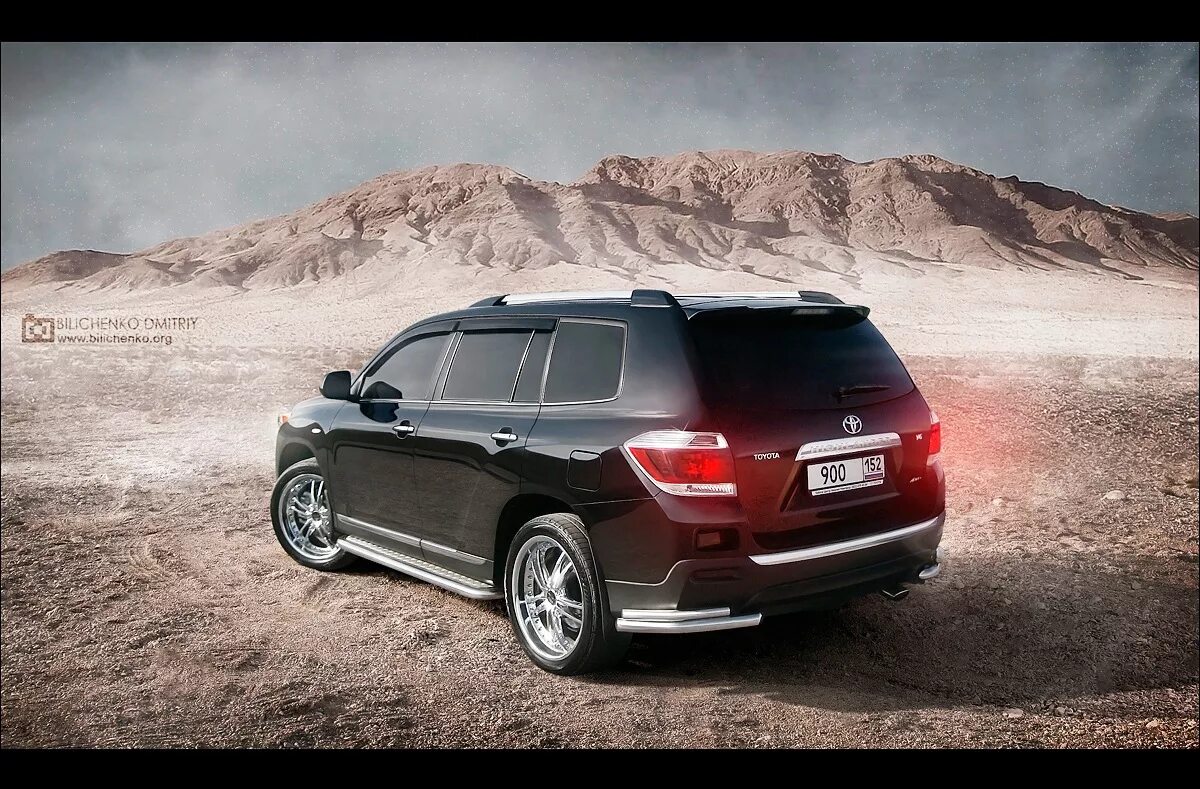 Купить б/у Toyota Highlander II (U40) Рестайлинг 2.7 AT (187 л.с.) бензин автома