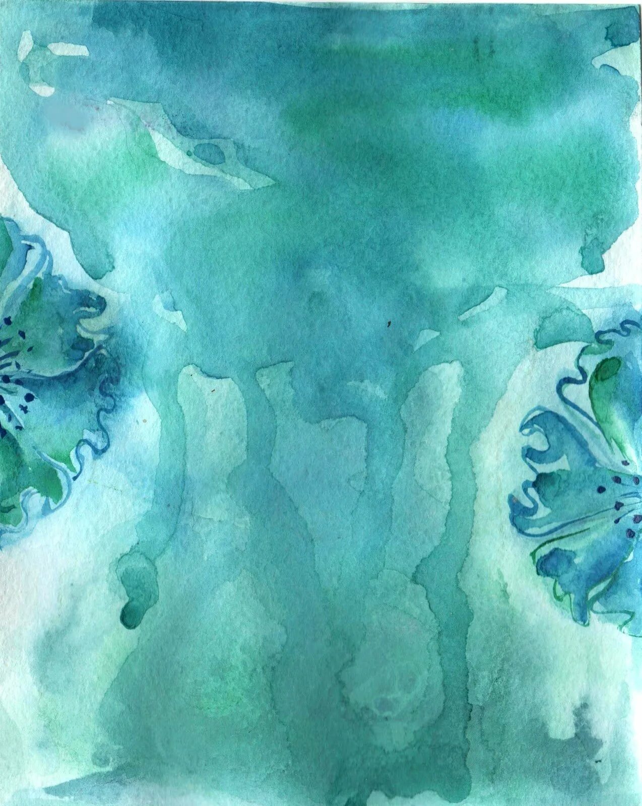 Акварельные разводы фон. Акварель бирюза. Бирюзовая акварель. Картина в бирюзовых тонах. Брызги краски бирюзовый.