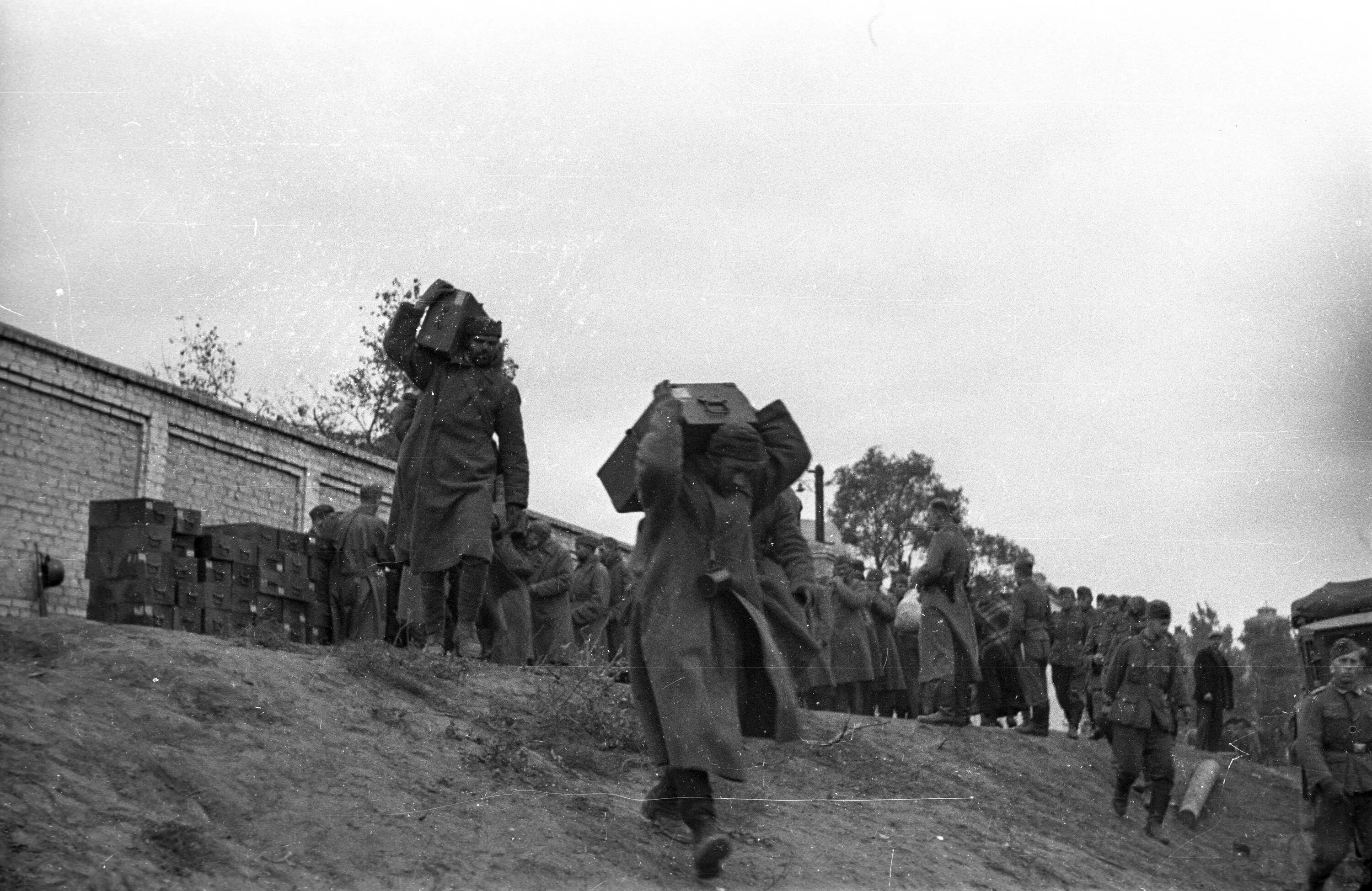 Оккупированный Днепропетровск 1941. Истра в годы Великой Отечественной войны. Венгерские военнопленные