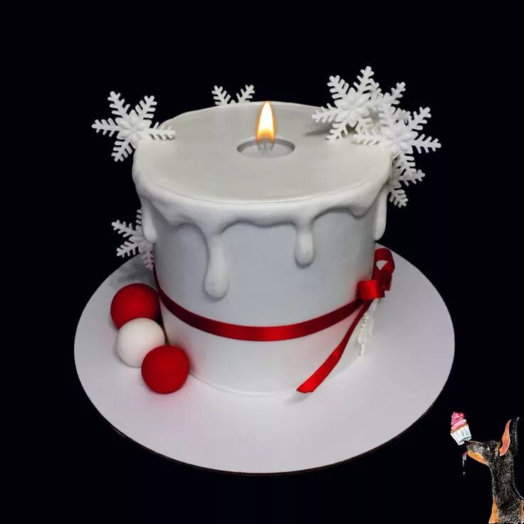 Декор торта свеча Pin on candles scented
