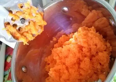 Сок из тыквы через мясорубку