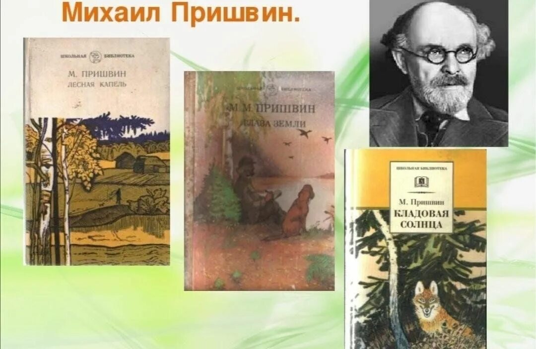 Михаила Михайловича Пришвина (1873-1954), русского писателя. Писателя м м пришвина