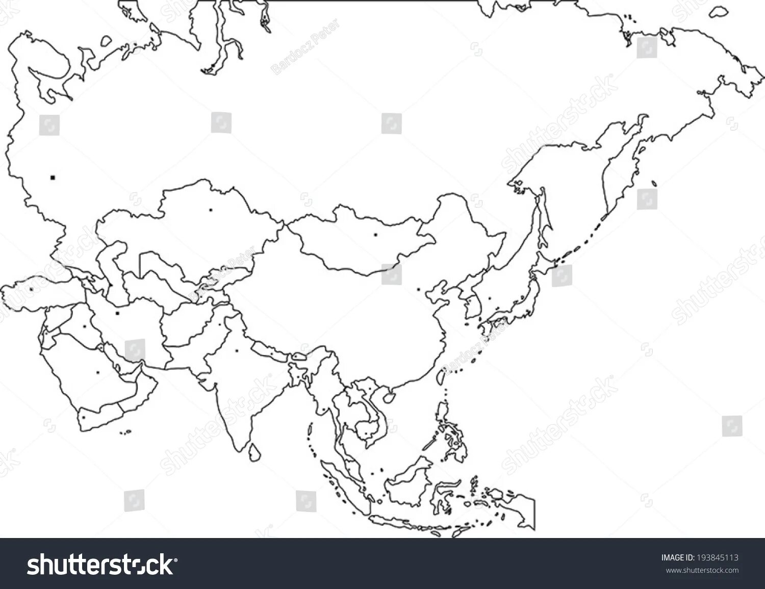 Контурные карты регионов азии. Политическая контурная карта Азии 11 класс. Контурная карта Азии для печати. Контурная карта Евразии. Пустая карта Евразии с границами государств.