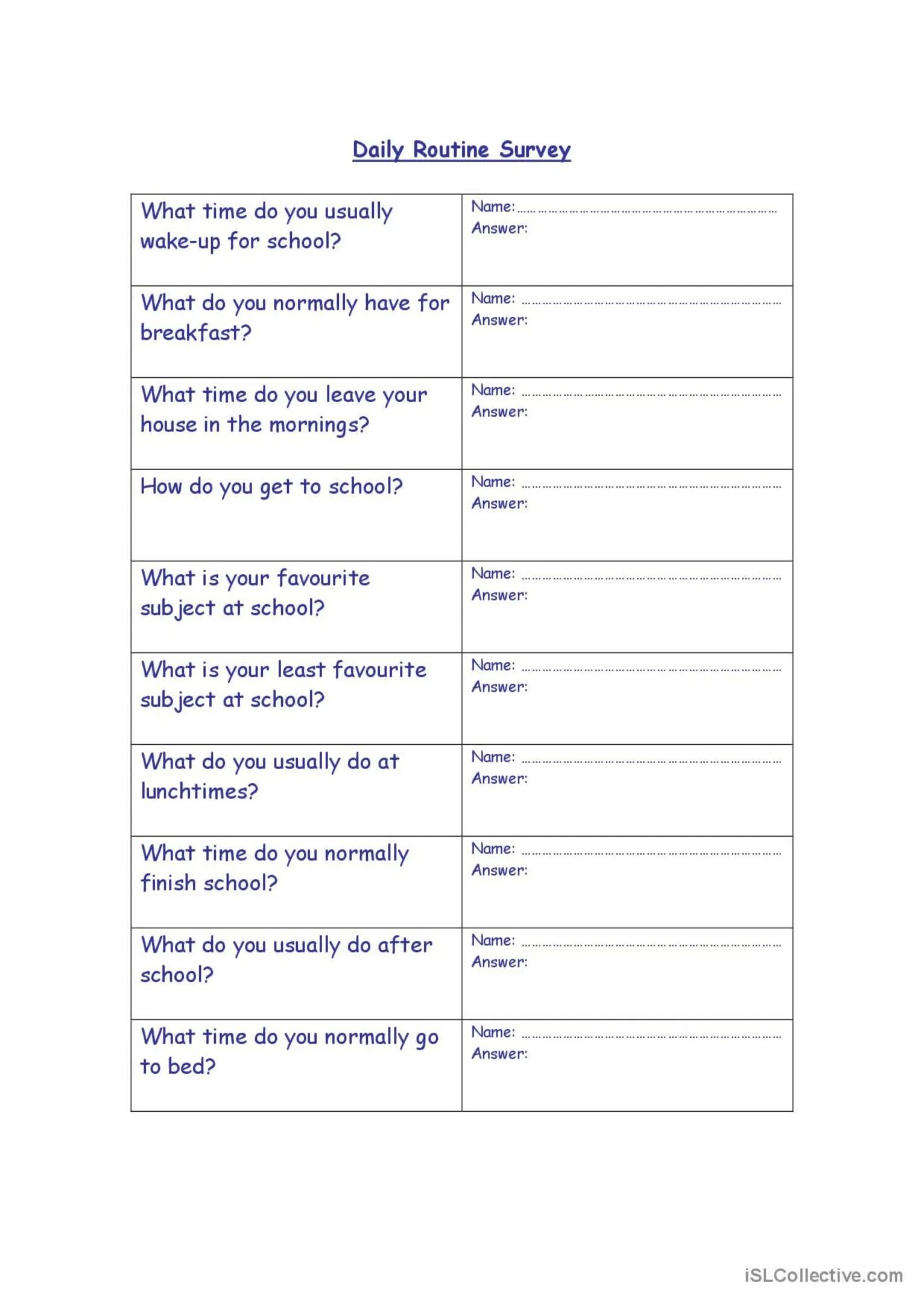 Daily routine questions. Daily activities вопросы. daily routine speaking. daily routine survey. daily routine questions for kids.