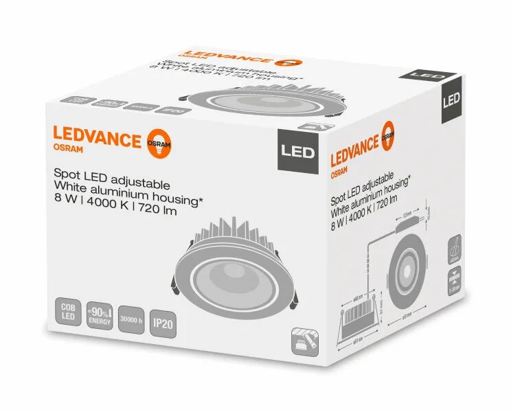 Светильник встраиваемый ledvance downlight alu dn200 25w/3000k wt ip44. Светильник светодиодный дво-25w 4000k 2200лм белый. Светильник ledvance eco class slim downlight round 18 w 4000 k ip44, led, 18 вт. Светильник светодиодный дсп-36w 4000k,3700лм,ip65,dampproof slim 1200 ledvance. Светильник линейный 1200мм дпо.