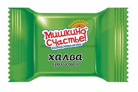 Халва арахисовая калории
