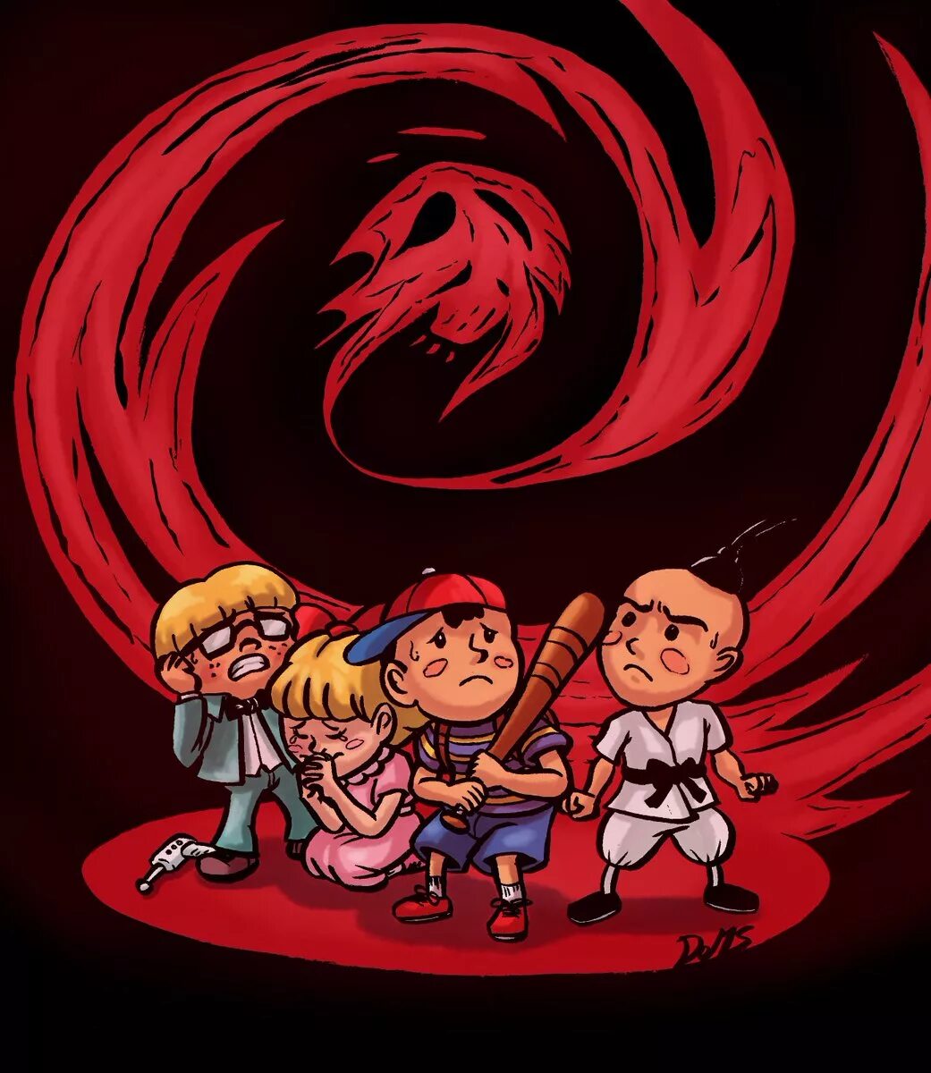 Earthbound игра. Гигас Earthbound. Гийгас mother. Earthbound Giygas.